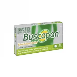 BUSCOPAN 10MG TABS PH ONLY 20TABS PH ONLY (20TABS)