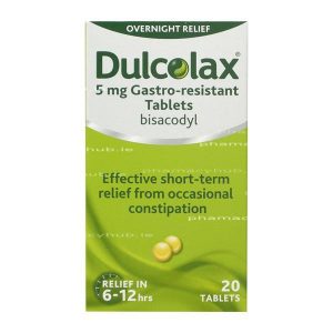 DULCOLAX 5MG GAST RES TABS PH ONLY 20TABS (20TABS)