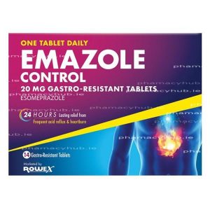 EMAZOLE CONTROL 20MG 14 PACK (14TABS)