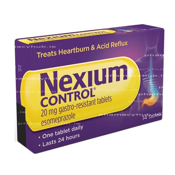 NEXIUM CONTROL 20MG GAST RES TABS PH ONLY 14TABS (14CAPS)
