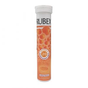 RUBEX VITAMIN C 1000MG EFFERVESCENT 20 (1PACK)