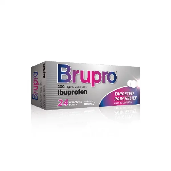 BRUPRO 200MG FC TABS IBUPROFEN 24TABS PH ONLY (24TABS)