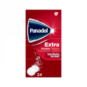 PANADOL EXTRA 500MG 65MG SOLUBLE TABS PH ONLY 24TABS (24TABS)