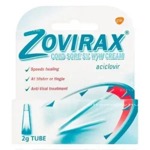 ZOVIRAX COLD SORE 5 PERC CREAM 2G TUBE 2G (2G)