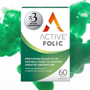 Active Folic Acid 60 Caps
