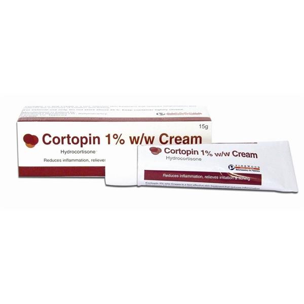 Cortopin 1% Hyrdocortisone Cream 15G