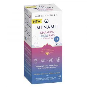 Minami DHA + EPA Liquid Kids 1+